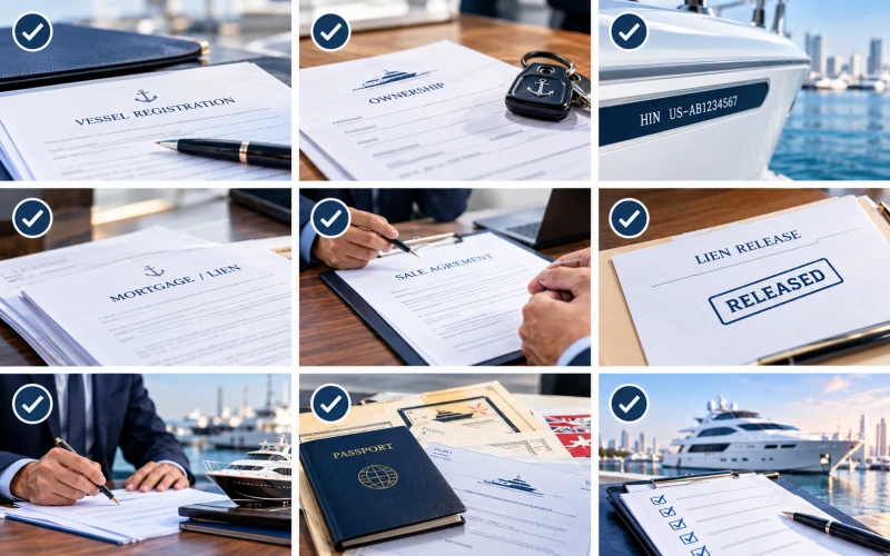 Boat Title and Lien Check Checklist