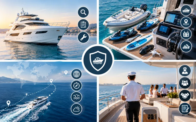 Specialized yacht insurance for luxury yachts and charter operations